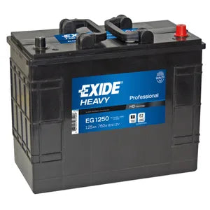 EXIDE  W655SE HEAVY DUTY COMMERCIAL PROFESSIONAL BATTERY 12V 125AH EG1250