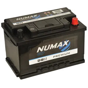 100 NUMAX CAR BATTERY 12V 68AH