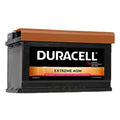 DE80 DURACELL EXTREME AGM CAR BATTERY 12V 80AH