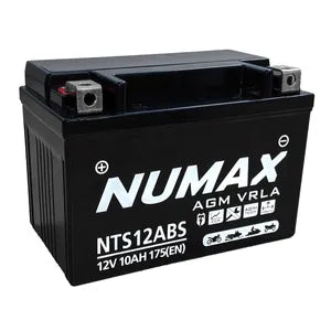 NTS12ABS NUMAX MOTORBIKE BATTERY YT12A-BS