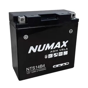 YT14B-4 NUMAX MOTORBIKE BATTERY (NTS14B4)