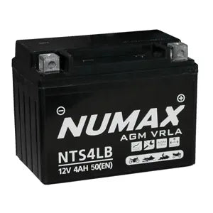 NTS4LB NUMAX MOTORBIKE BATTERY YB4L-B