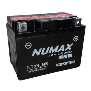 NTS4L-BS NUMAX MOTORBIKE BATTERY YT4L-BS