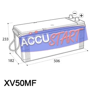 NUMAX XV50MF SEALED LEISURE BATTERY