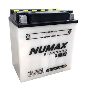 YB10L-B2 NUMAX MOTORBIKE BATTERY 12V 11AH YB10LB2